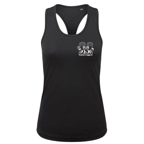 Elevation Training Club  - Women’s Recycled Performance Slim Racerback Vest Thumbnail